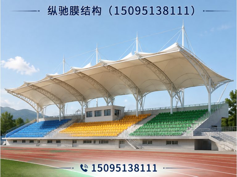 寿光市膜结构车棚展示图